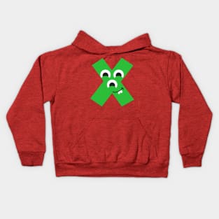 X Letter Kids Hoodie